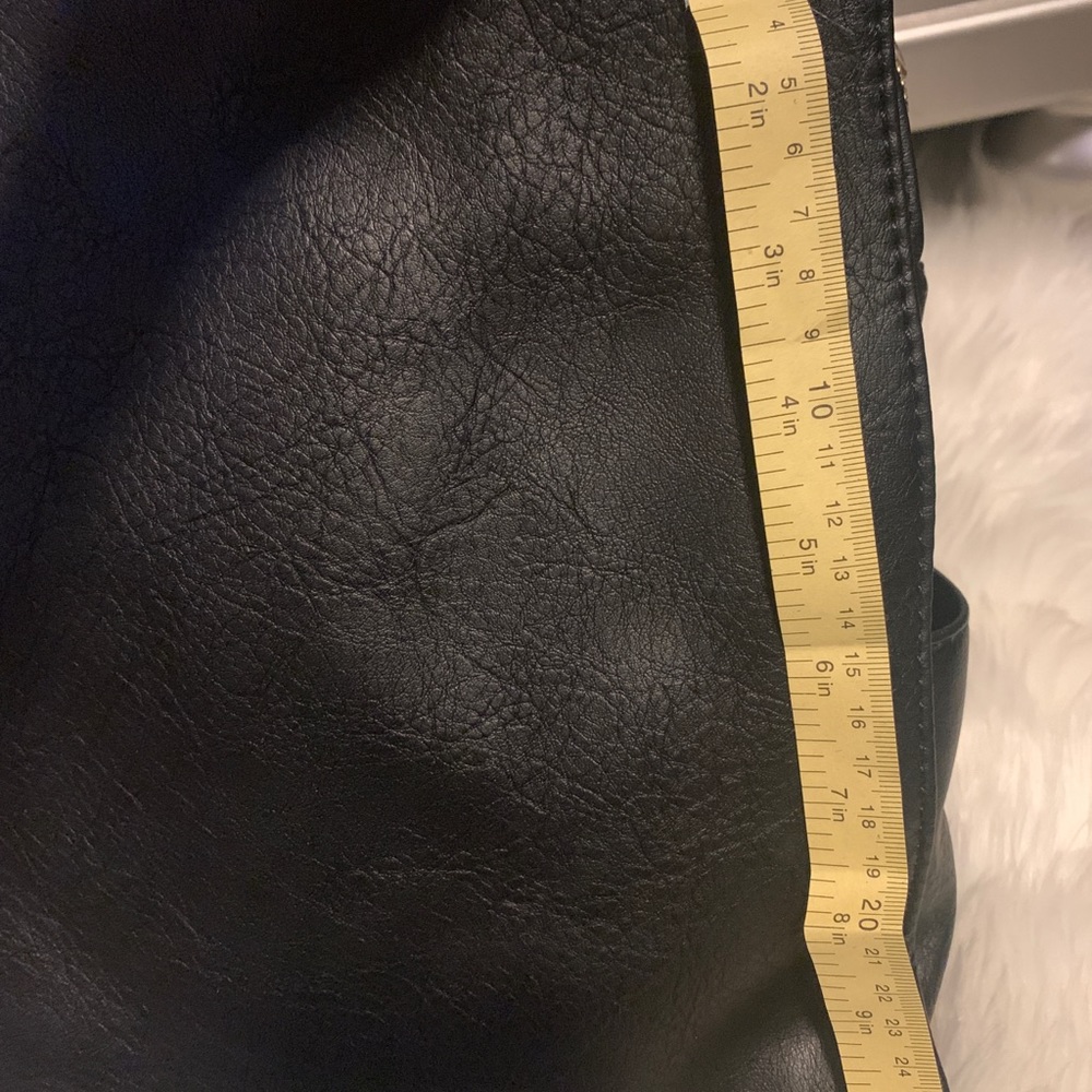 Vegan Leather Multi Strap Backpack - image 8